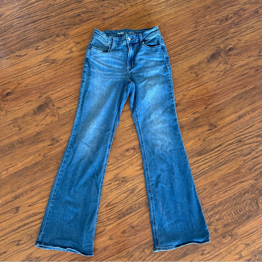 Old Navy High Rise Wow Flare Jeans Size 0